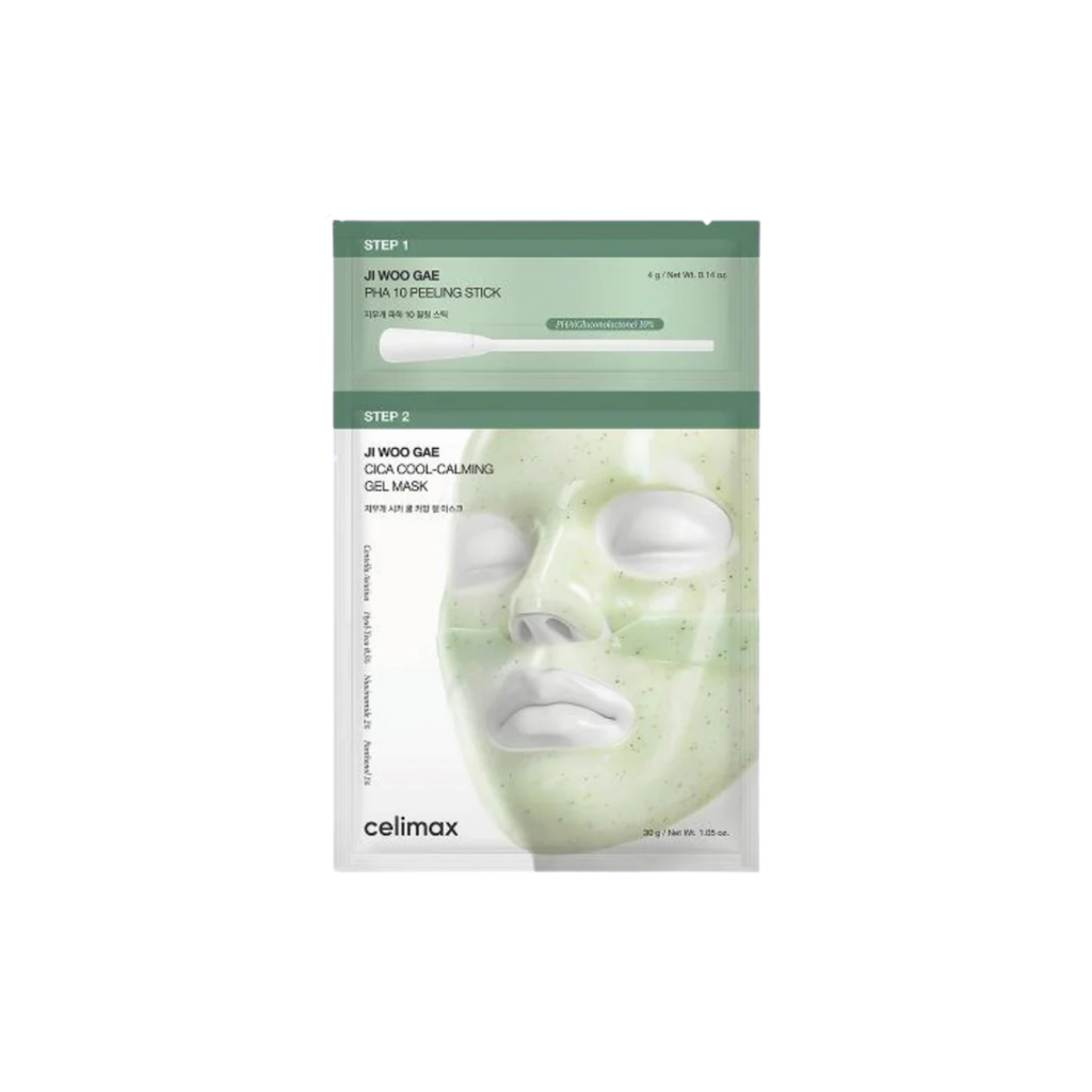 Celimax — Ji Woo Gae Cica PHA Peel 2-Step Gel Mask — 1 pc
