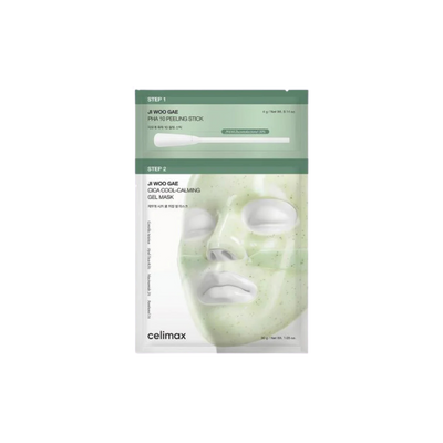 Celimax — Ji Woo Gae Cica PHA Peel 2-Step Gel Mask — 1 pc