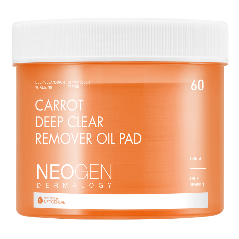 Neogen — Dermalogy Carrot Deep Clear Oil Pad — 60 pads