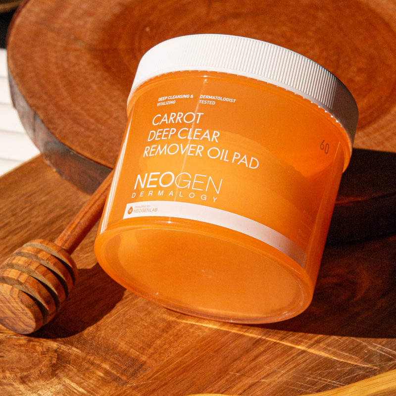 Neogen — Dermalogy Carrot Deep Clear Oil Pad — 60 pads