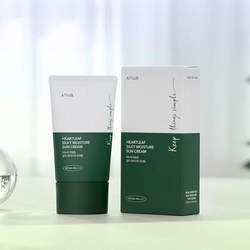 Anua — Heartleaf Silky Moisture Sunscreen SPF50+ — 50ml