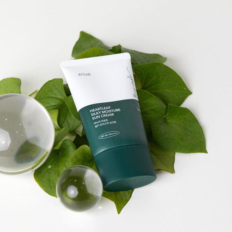 Anua — Heartleaf Silky Moisture Sunscreen SPF50+ — 50ml