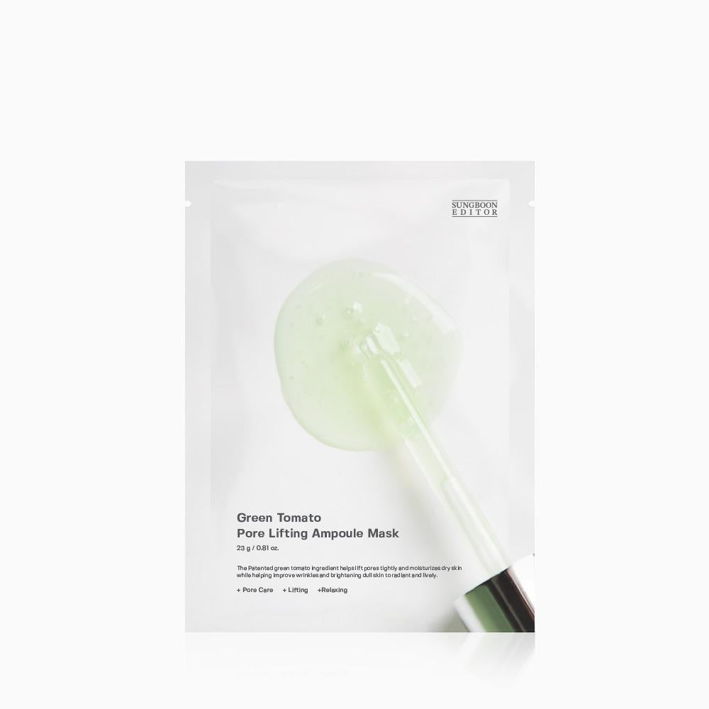 Sungboon Editor — Green Tomato Pore Lifting Ampoule Mask — 23g