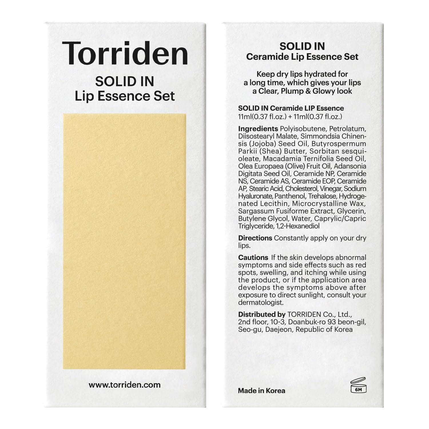 Torriden — Solid-In Ceramide Lip Essence — 11ml