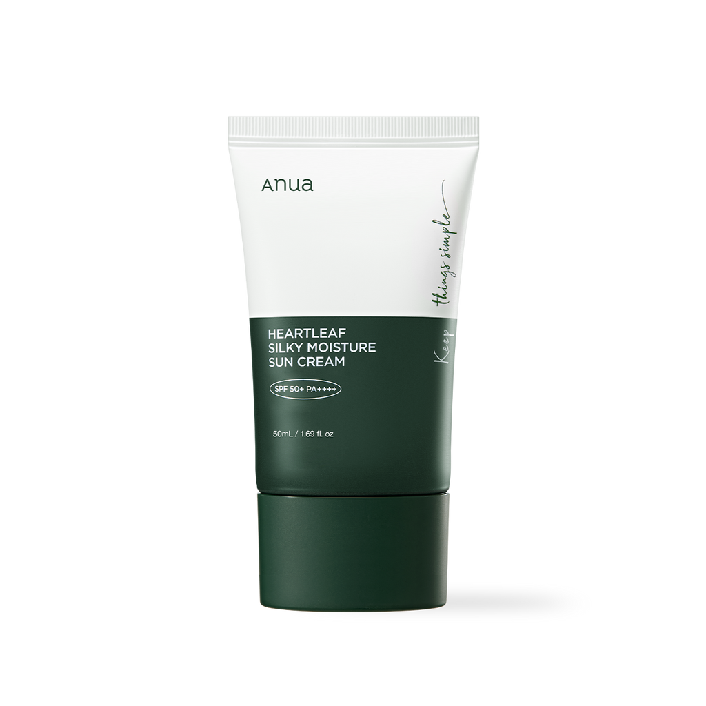 Anua — Heartleaf Silky Moisture Sunscreen SPF50+ — 50ml