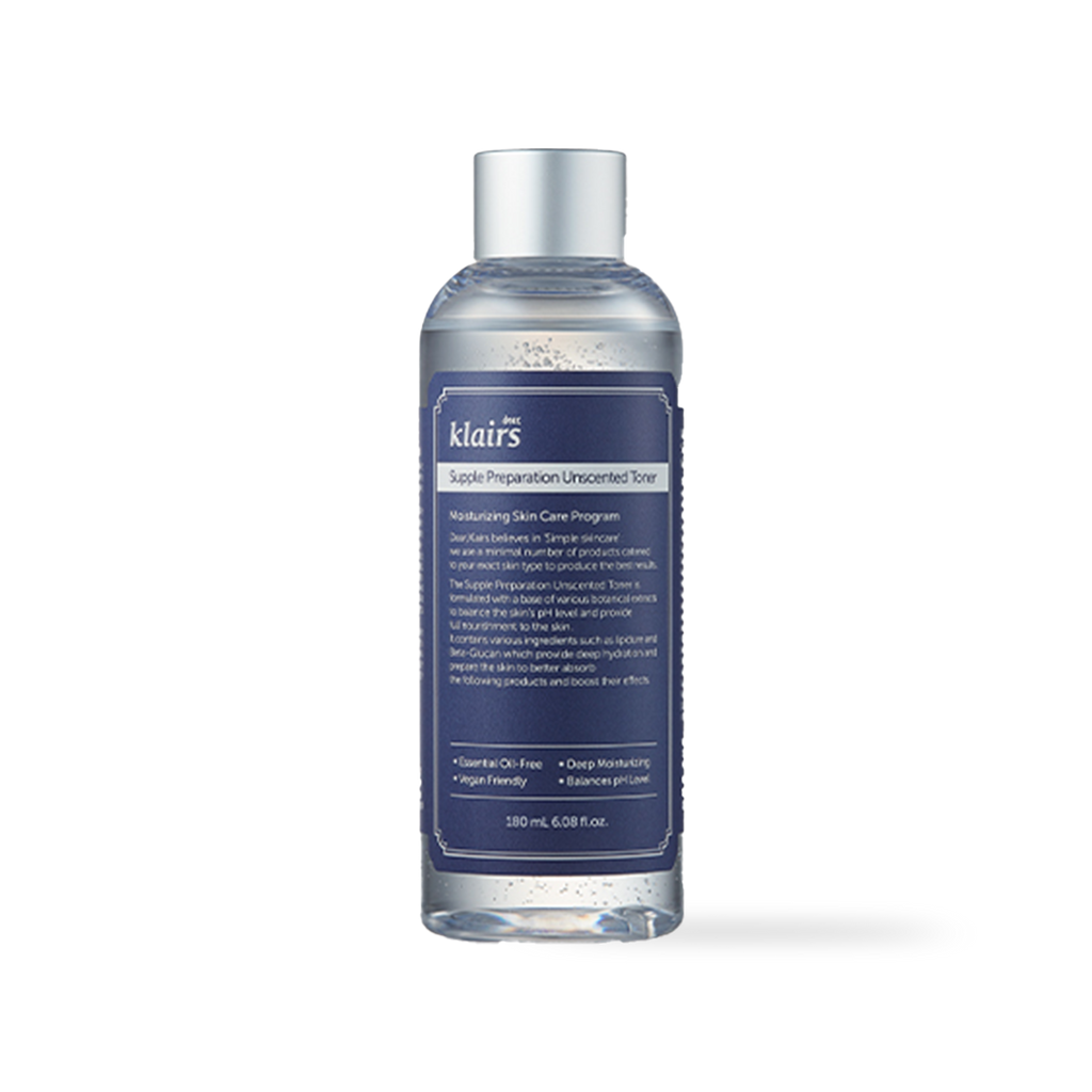Klairs — Supple Preparation Unscented Toner — 180ml