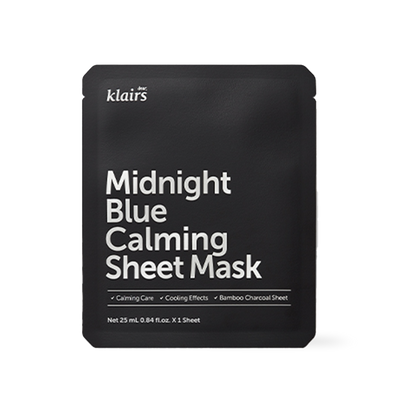 Dear Klairs Midnight Blue Calming Sheet Mask — 1 pc
