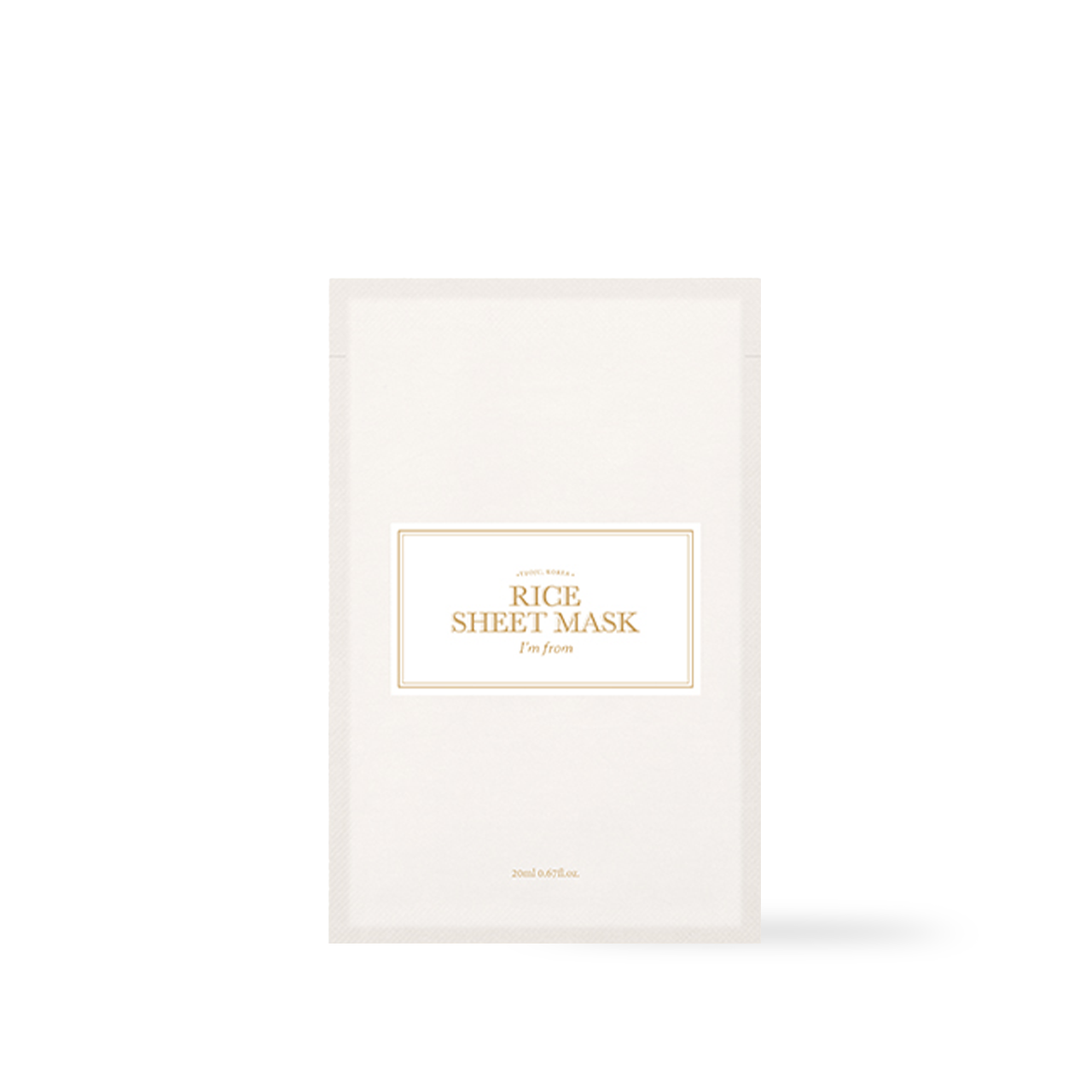 Im From Rice Sheet Mask — 20ml