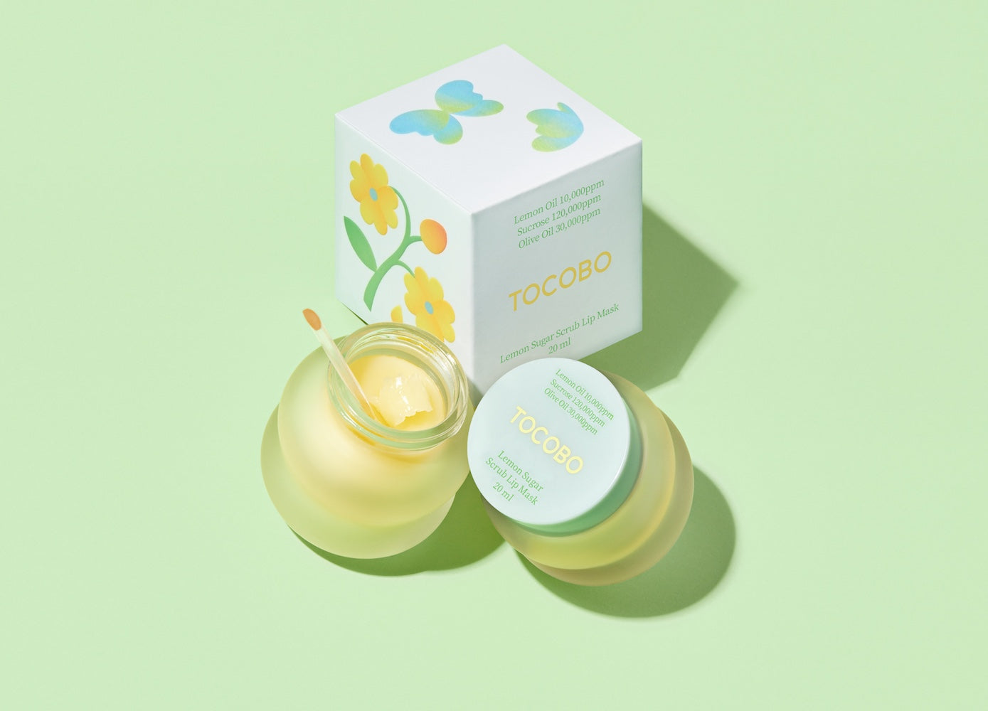 Tocobo — Lemon Sugar Scrub Lip Mask — 20ml
