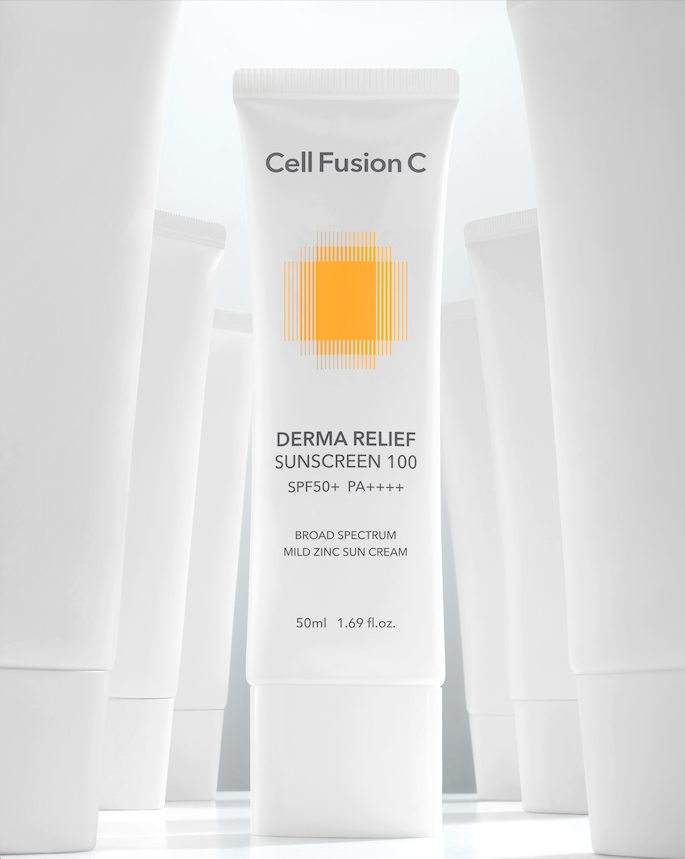 Cell Fusion C — Derma Relief Sunscreen SPF 50+ — 50ml