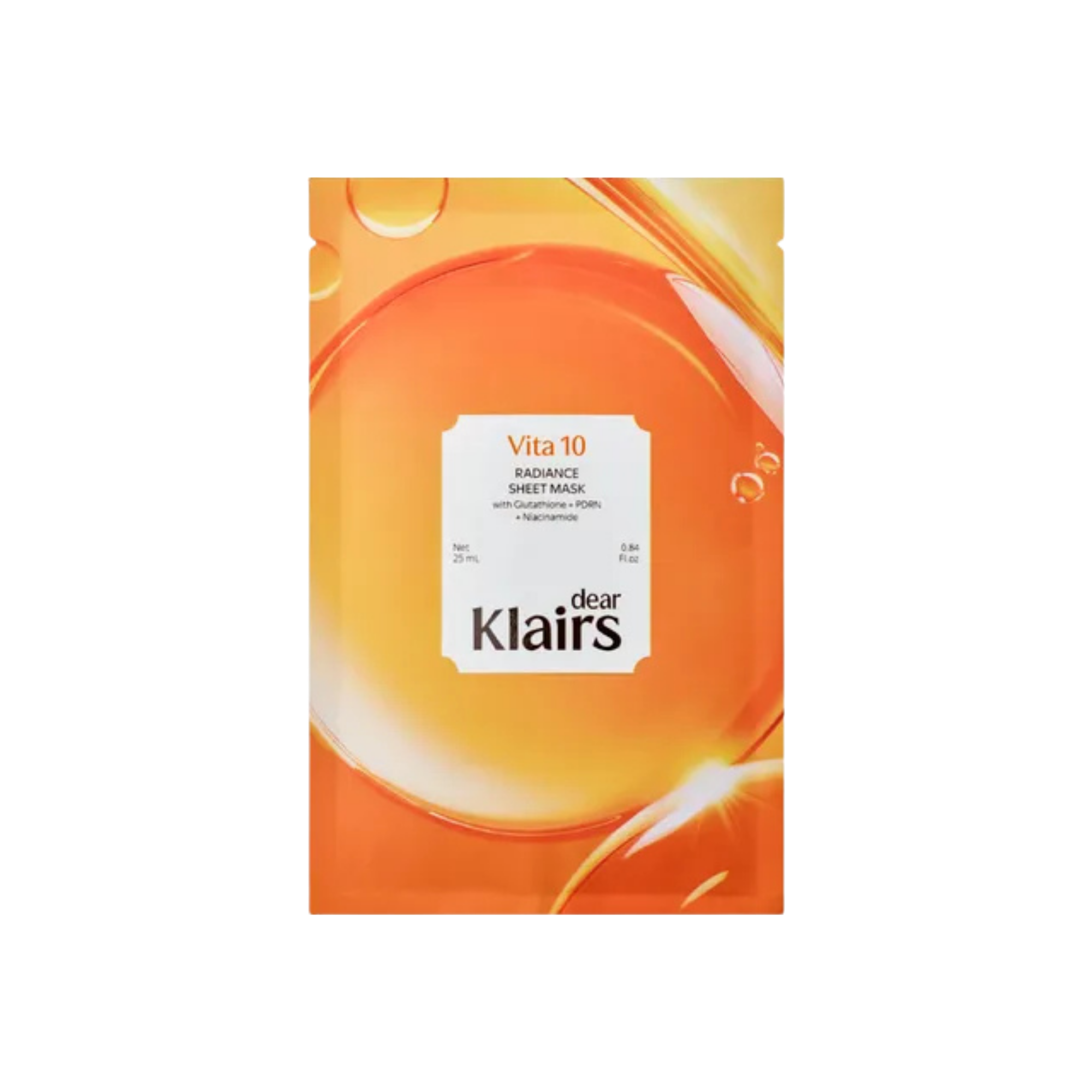 Klairs — Vita 10 Radiance Sheet Mask — 25ml